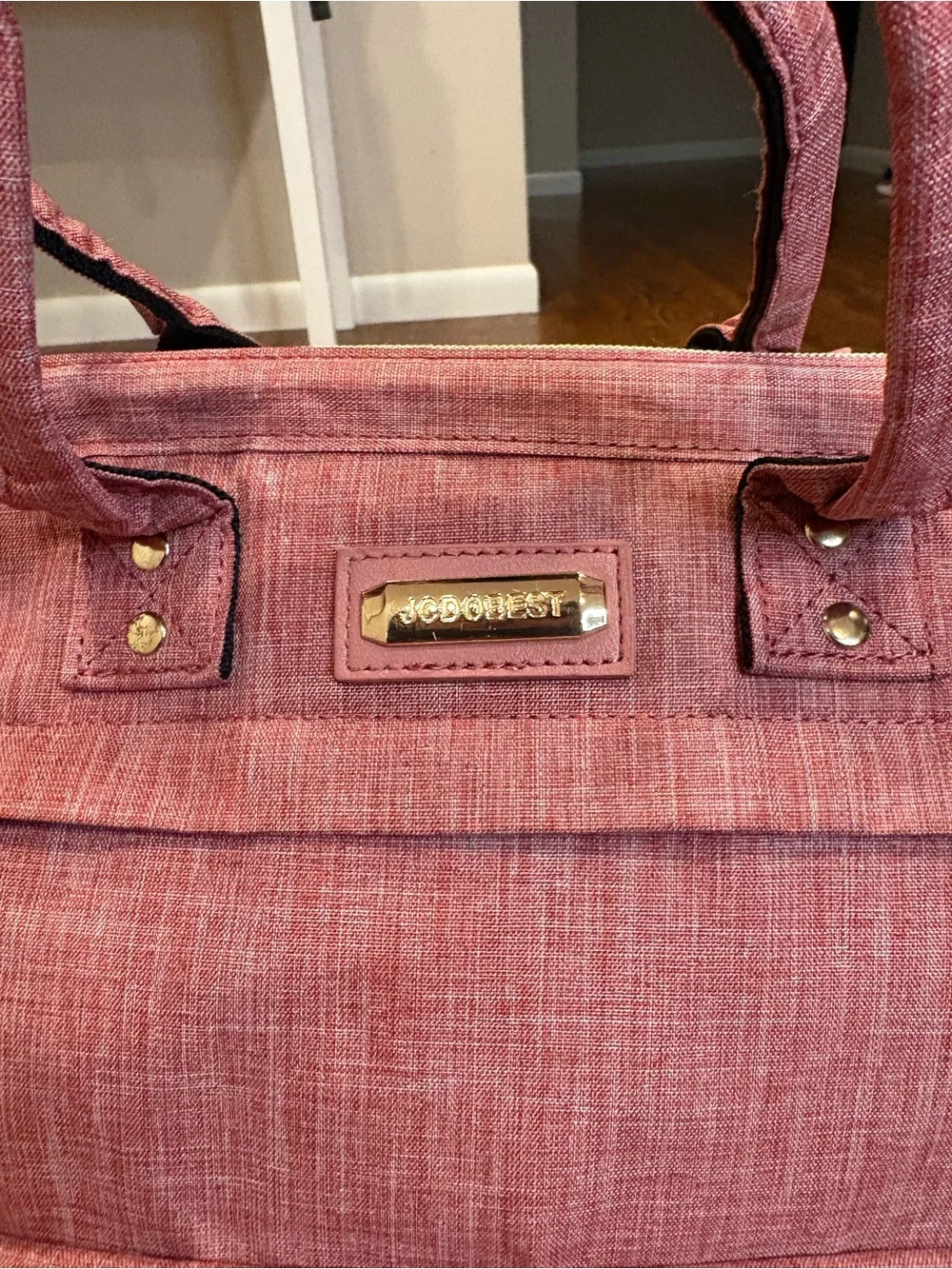 JCDOBEST Mauve Pink Insulated Lunch Bag Laptop Backpack